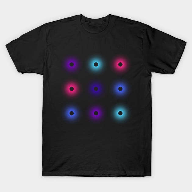 Black Holes Square T-Shirt by Clue Sky